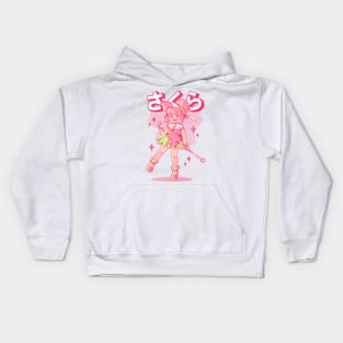 SAKURA MAHOU SHOUJO Kids Hoodie